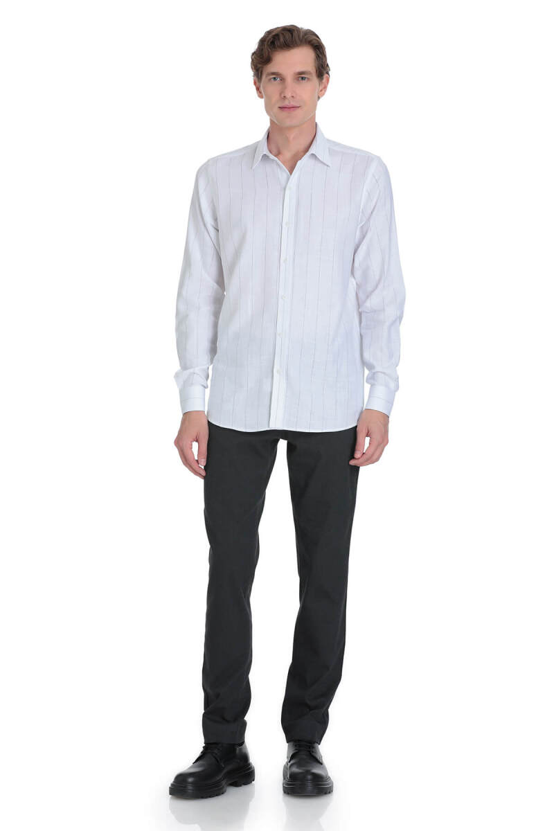 Antrasit Regular Fit 5 Cep Pamuklu Kot Pantolon - Hatemoğlu