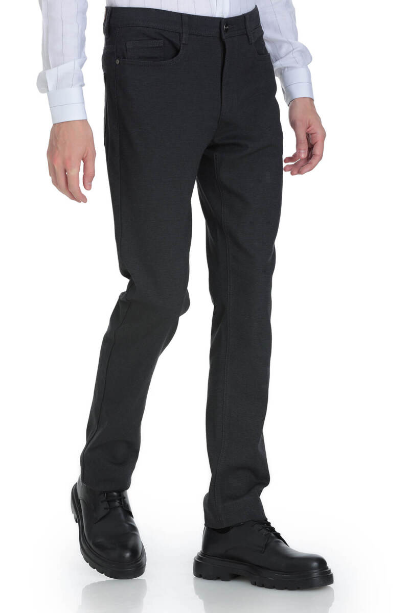 Antrasit Regular Fit 5 Cep Pamuklu Kot Pantolon - Hatemoğlu (1)