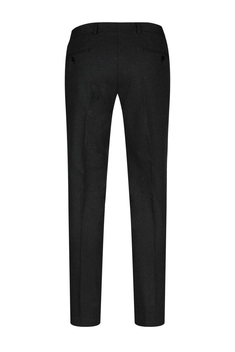 Antrasit Regular Fit Yandan Cepli Kumaş Pantolon - Saykı (1)