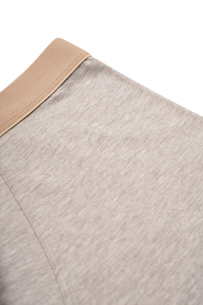 Bej Pamuklu Boxer - HATEM SAYKI (1)