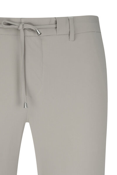 Bej Rahat Kesim Yandan Cepli Jogger Pantolon - 2