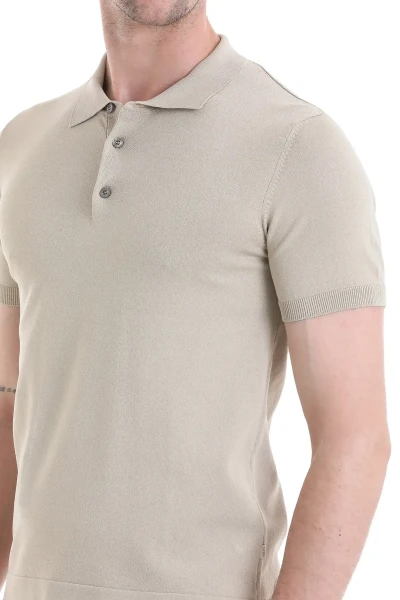 Bej Regular Fit Polo Yaka Rayon Tişört - 6