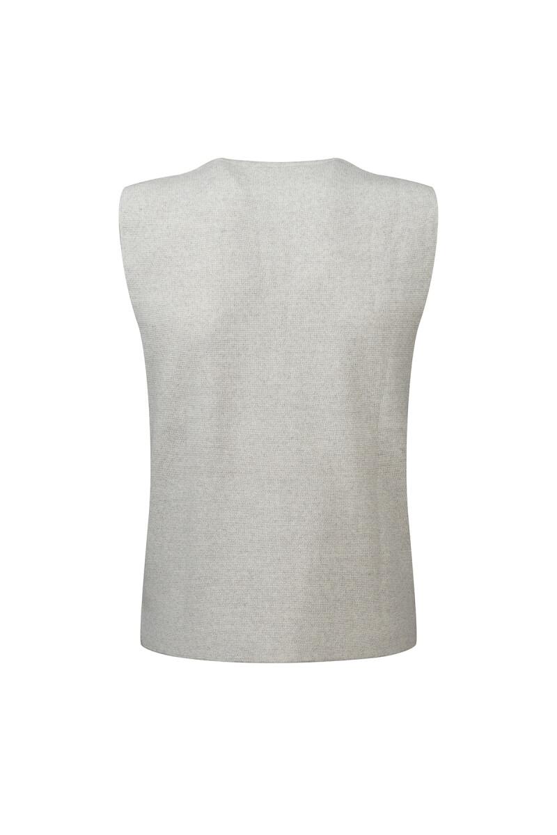 Bej Regular Fit Kruvaze Triko Yelek - Hatemoğlu (1)