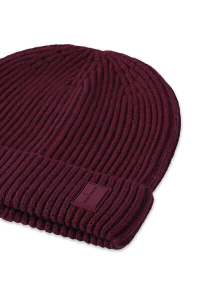 Bordo Örgü Bere - 5