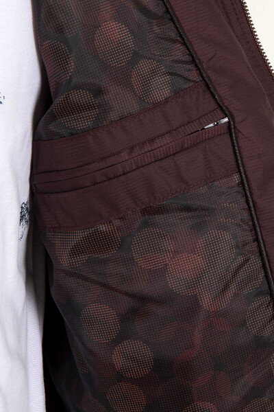 Bordo Hakim Yaka Spor Mont - 3