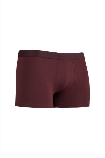 Bordo Pamuklu Boxer 