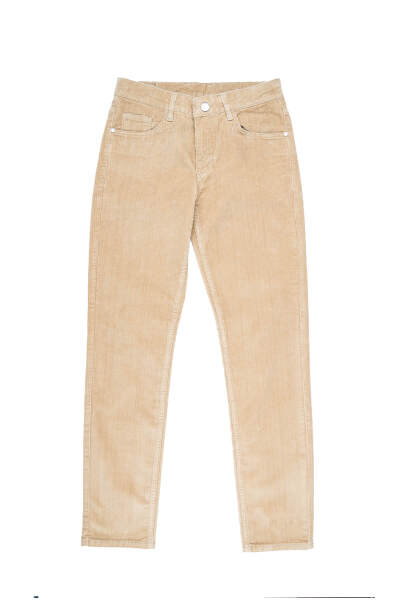 Camel Dinamik Fit 5 Cep Casual Kadife Pantolon - 2