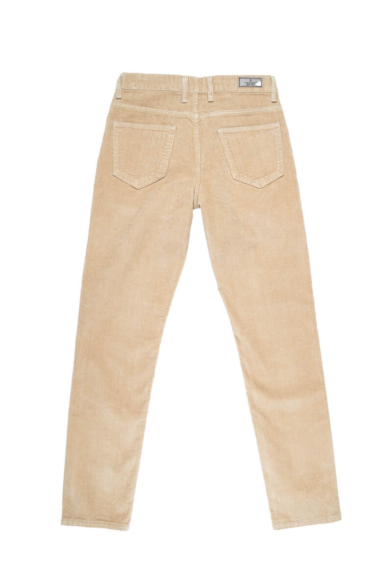 Camel Dinamik Fit 5 Cep Casual Kadife Pantolon - HATEM SAYKI (1)
