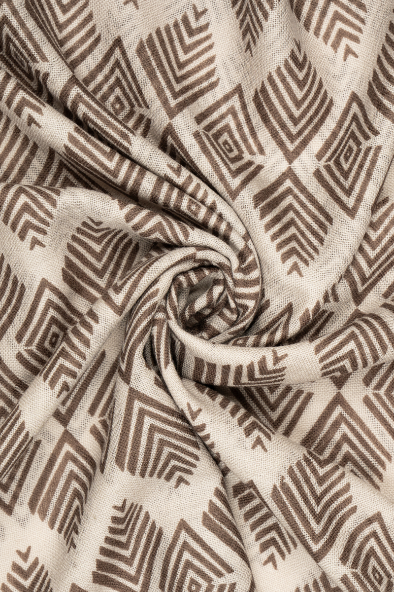 Desenli 100% Yün Atkı - Hatem Saykı (1)