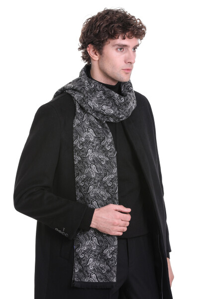 Gri Çift Taraflı Atkı - 3