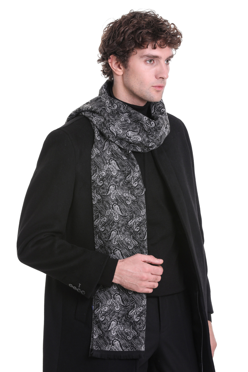 Gri Çift Taraflı Atkı - Hatemoğlu (1)