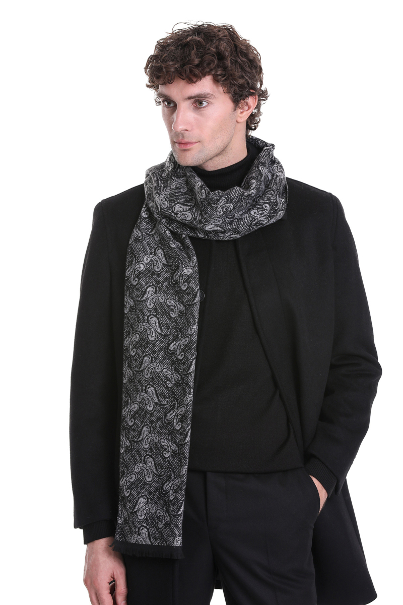 Gri Çift Taraflı Atkı - Hatemoğlu (1)