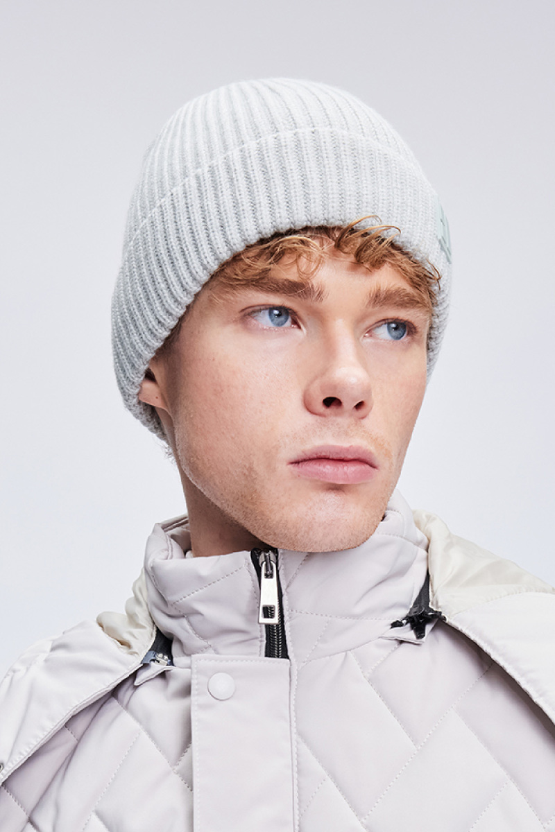 Gri Örgü Bere - Hatemoğlu