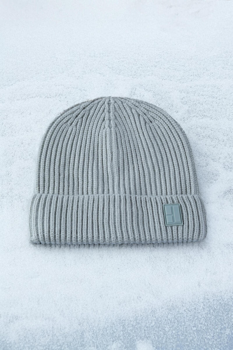 Gri Örgü Bere - Hatemoğlu (1)