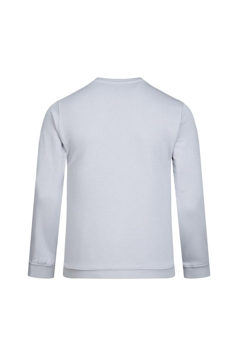 Gri Regular Fit Bisiklet Yaka 100% Pamuk Sweatshirt - HTML (1)