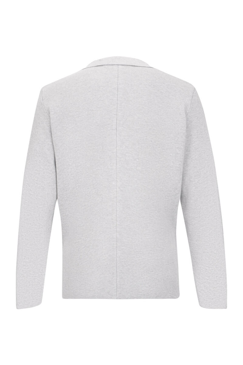 Gri Regular Fit Düğmeli Triko Ceket - Saykı (1)