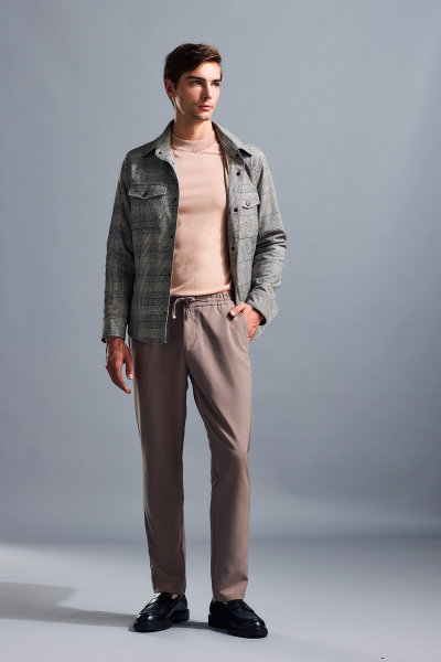 Gri Regular Fit Elyaflı Mont - 2