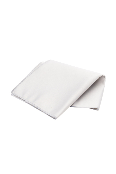 Su ve Leke Tutmayan 7 Cm Gri Kravat ve Mendil Seti - 4