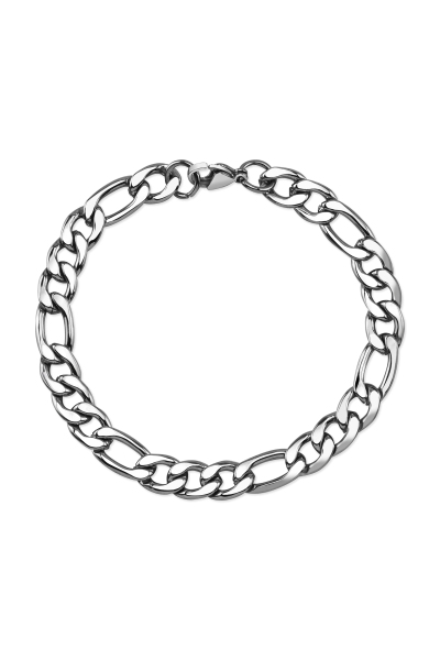 Çelik Zincirli Erkek Bileklik - Hatem Saykı