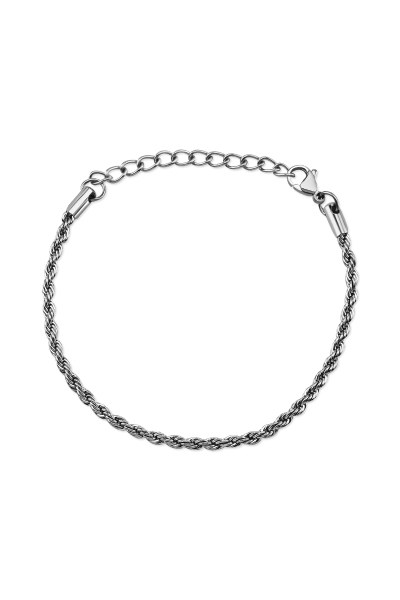 Çelik Zincirli Erkek Bileklik 