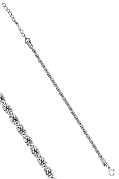 Çelik Zincirli Erkek Bileklik - 2