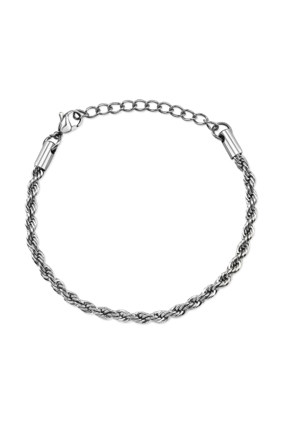 Çelik Zincirli Erkek Bileklik 