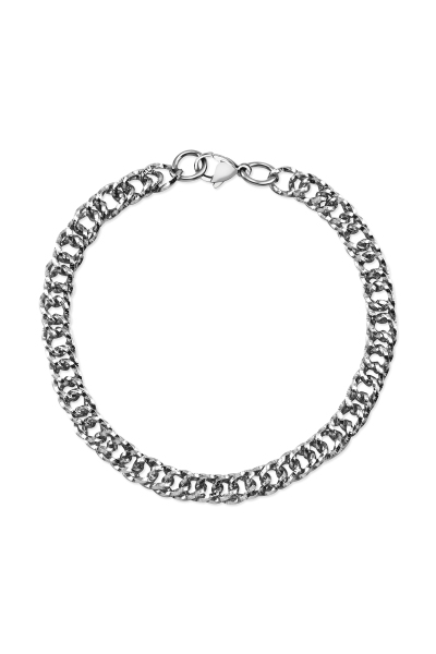 Çelik Zincirli Erkek Bileklik 