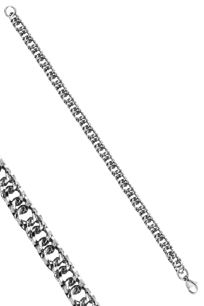 Çelik Zincirli Erkek Bileklik - 2