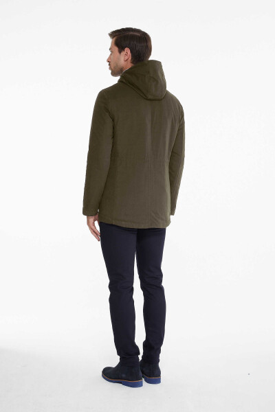 Boeno Kapüşonlu Hakim Yaka Kaban - 11