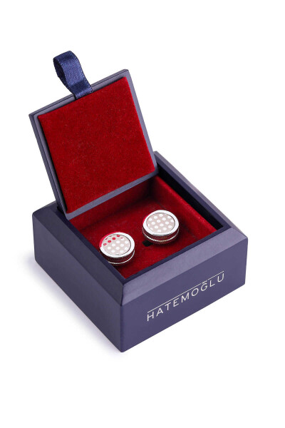 Desenli Kol Düğmesi - 1