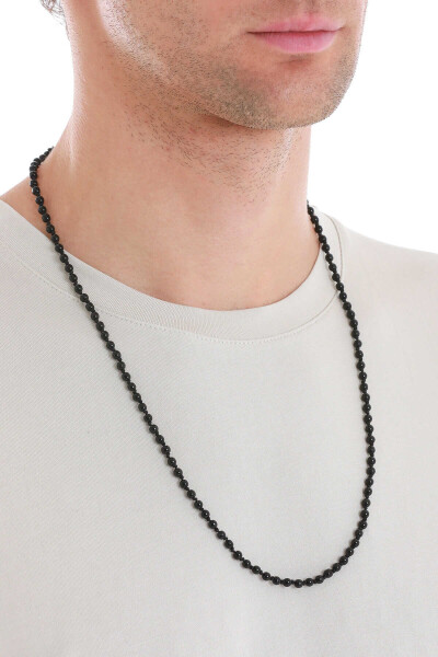 Hatemoğlu Doğal Taşlı Erkek Kolye - 4