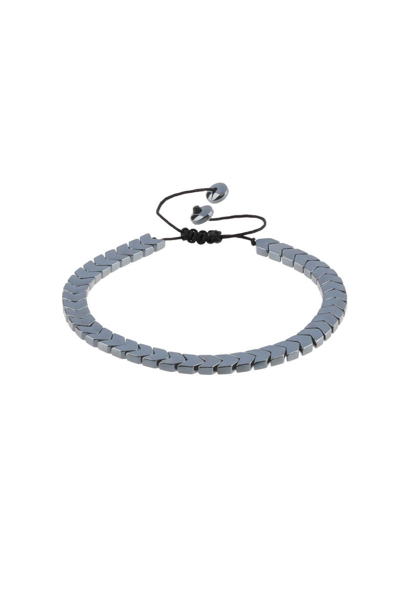 Hematit Taşlı Erkek Bileklik - Saykı