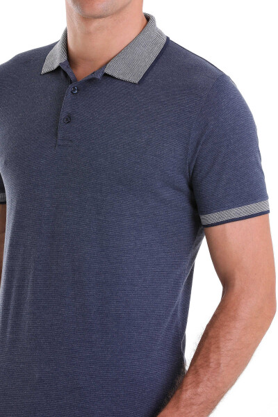 Mavi Regular Fit Pamuklu Polo Yaka Tişört - 5