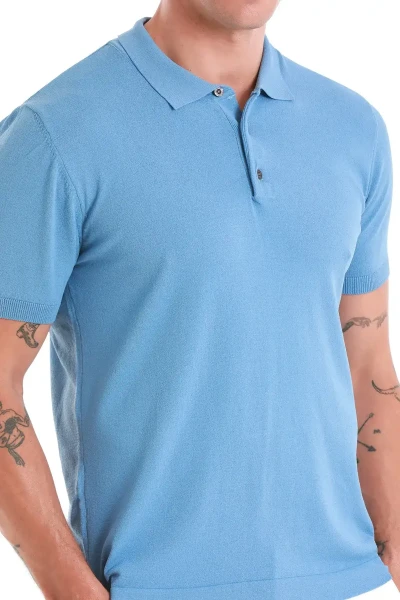 Mavi Regular Fit Polo Yaka Rayon Tişört - 5