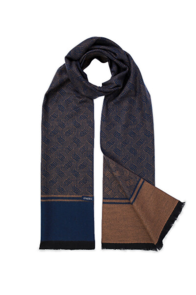 Kahverengi Çift Taraflı Atkı - 2