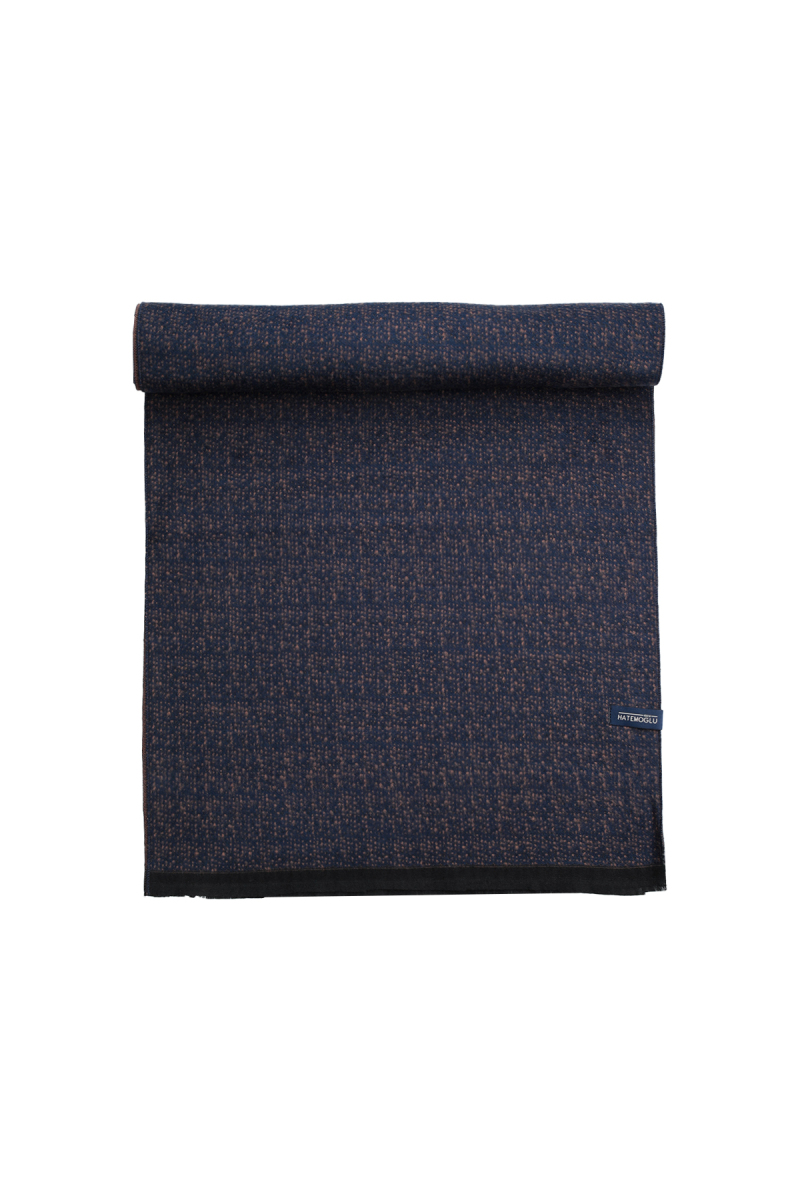 Kahverengi Desenli Atkı - Hatemoğlu (1)