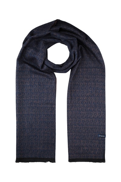 Kahverengi Desenli Atkı 