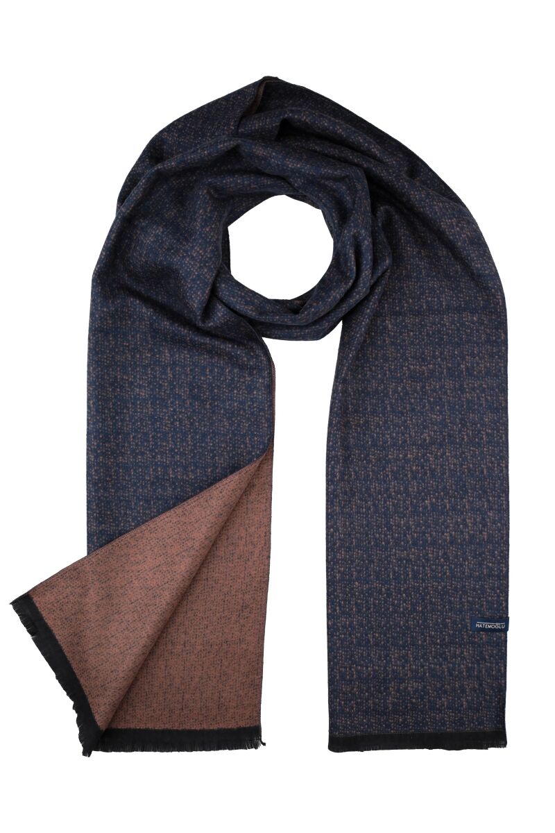 Kahverengi Desenli Atkı - Hatemoğlu (1)