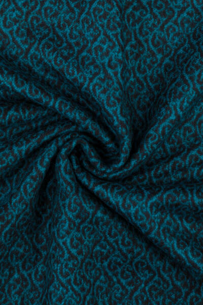  Mavi Desenli Atkı - 3