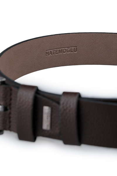 Kahverengi Erkek Deri Spor Kemer - 2