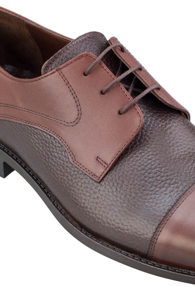 Kahverengi Klasik 100% Hakiki Deri Ayakkabı - Hatemoğlu (1)