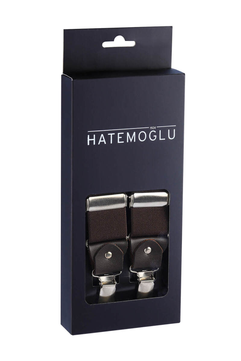 Kahverengi Pantolon Askısı - Hatemoğlu (1)