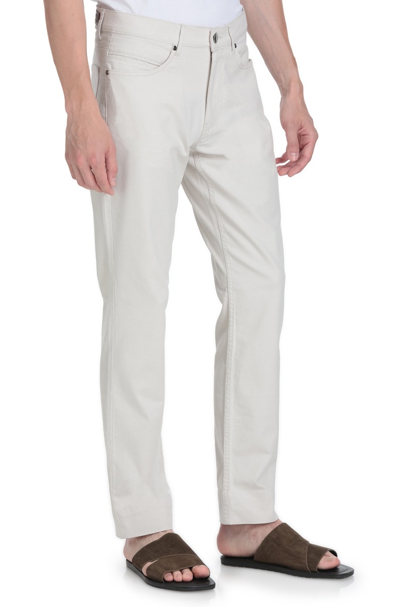 Keten Regular Fit Pamuklu 5 Cep Kanvas Pantolon - Hatemoğlu (1)