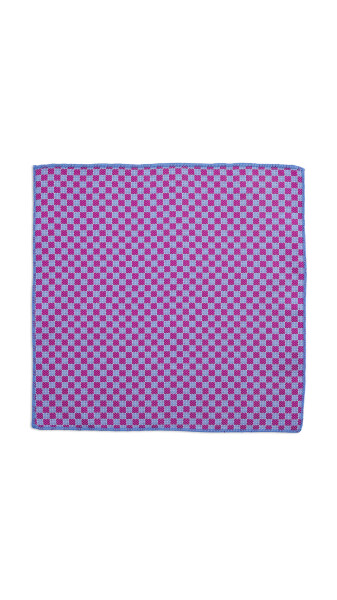 Kırmızı Desenli Klasik Micro Mendil 