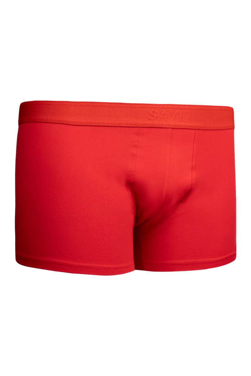 Kırmızı Pamuklu Boxer - Hatem Saykı