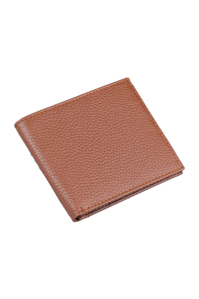 Lacivert 100% Deri Cüzdan - Saykı