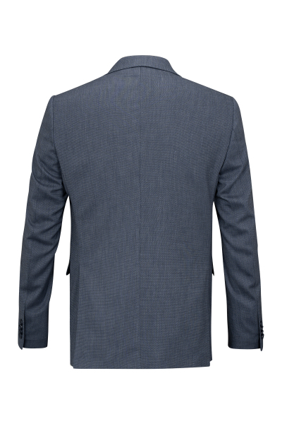 Lacivert Comfort Fit Mono Yaka Takım Elbise - 3