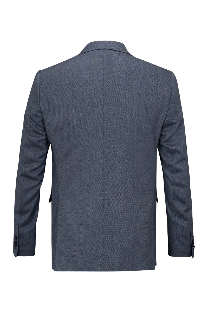 Lacivert Comfort Fit Mono Yaka Takım Elbise - Saykı (1)