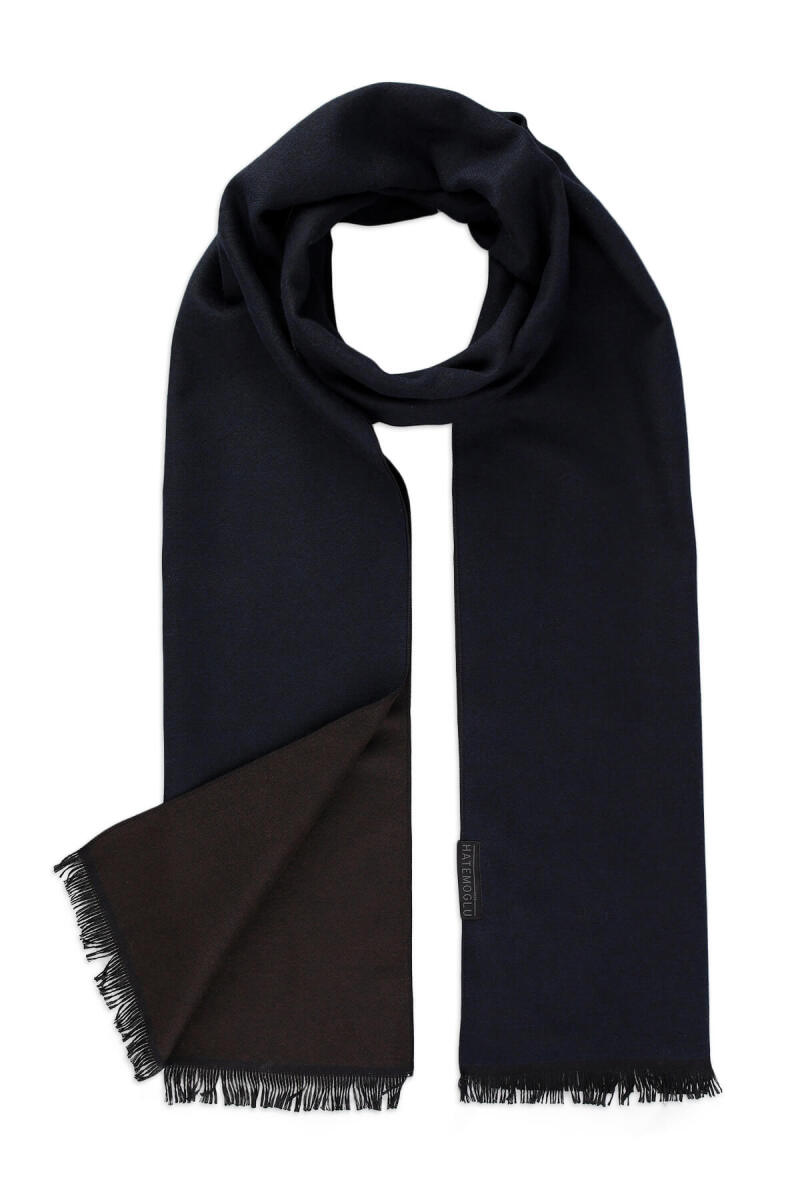 Lacivert Çift Taraflı Atkı - Hatemoğlu (1)