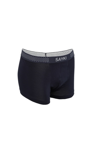 Lacivert Pamuklu Boxer - 1